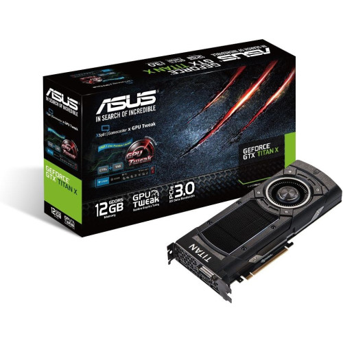 ASUS GeForce GTX TITAN X Graphics Card, 12GB GDDR5 384-Bit, PCI Express